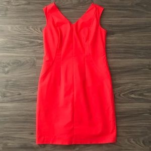 Nine West Red/Orange Dress sz 12